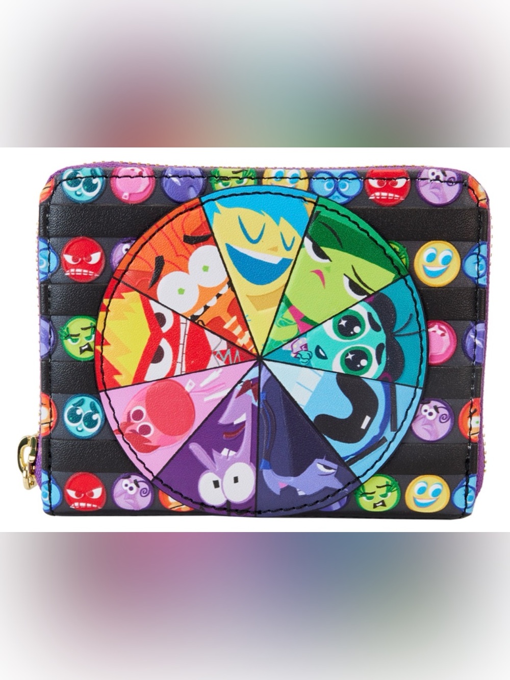 NWT Loungefly Inside Out 2 Core Memories Zip Around Wallet